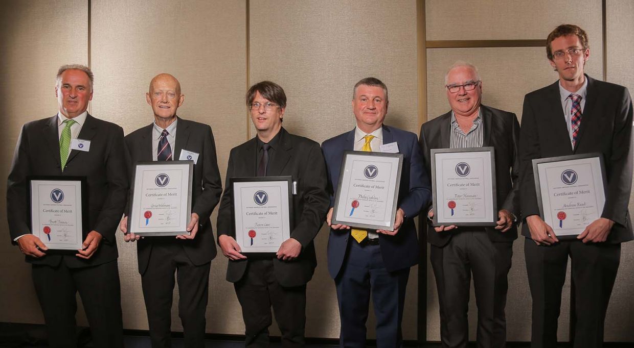 Six dedicated volunteers awarded Certificate of Merit