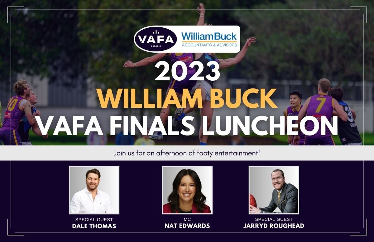 Premiership Heroes headline the William Buck VAFA Finals Luncheon