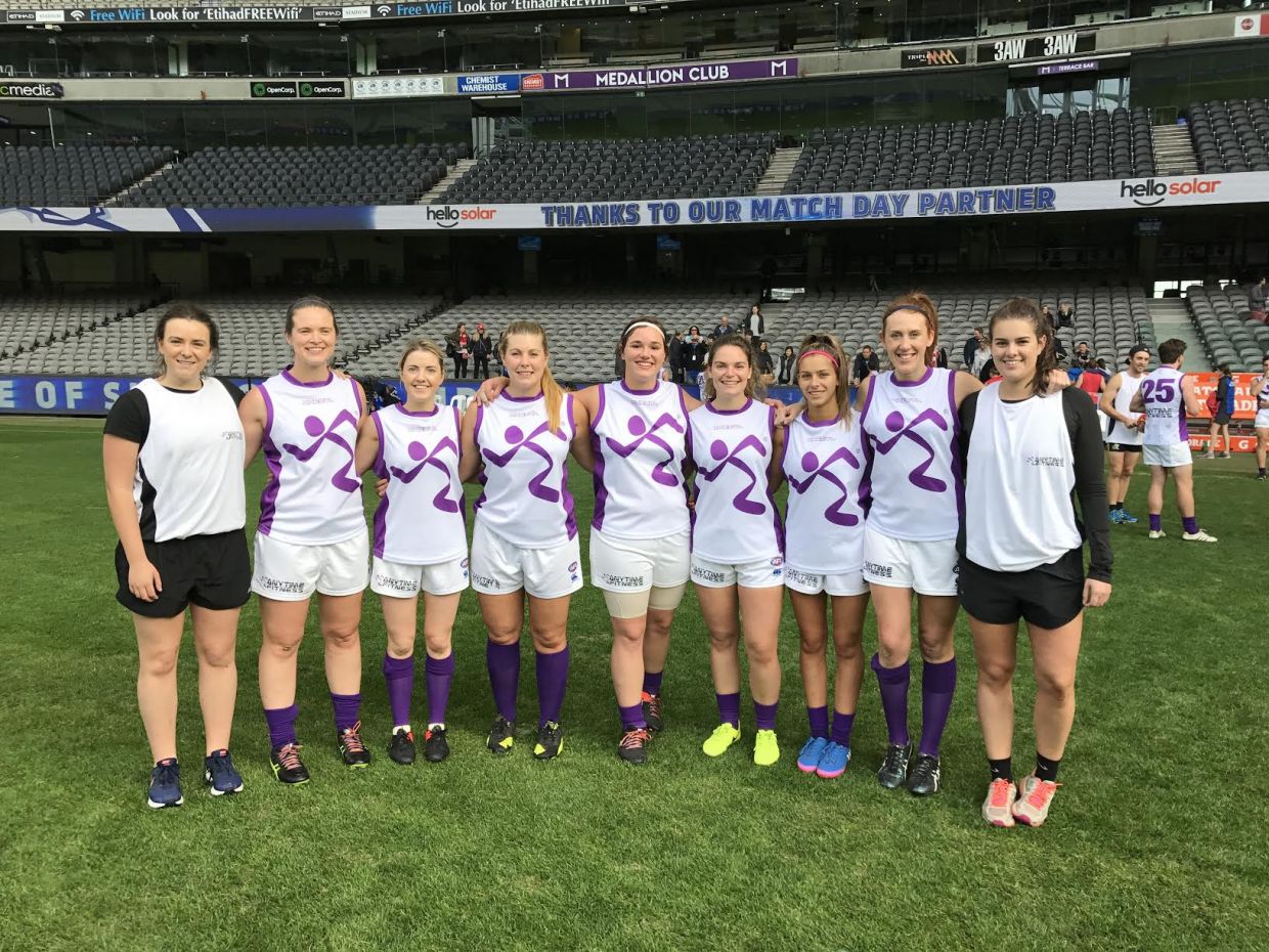 25 VAFA players ‘live their dream’ with Anytime Fitness