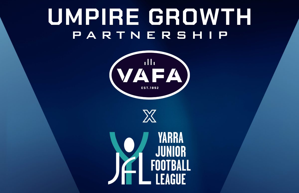 VAFA and YJFL Umpires partner in 2024