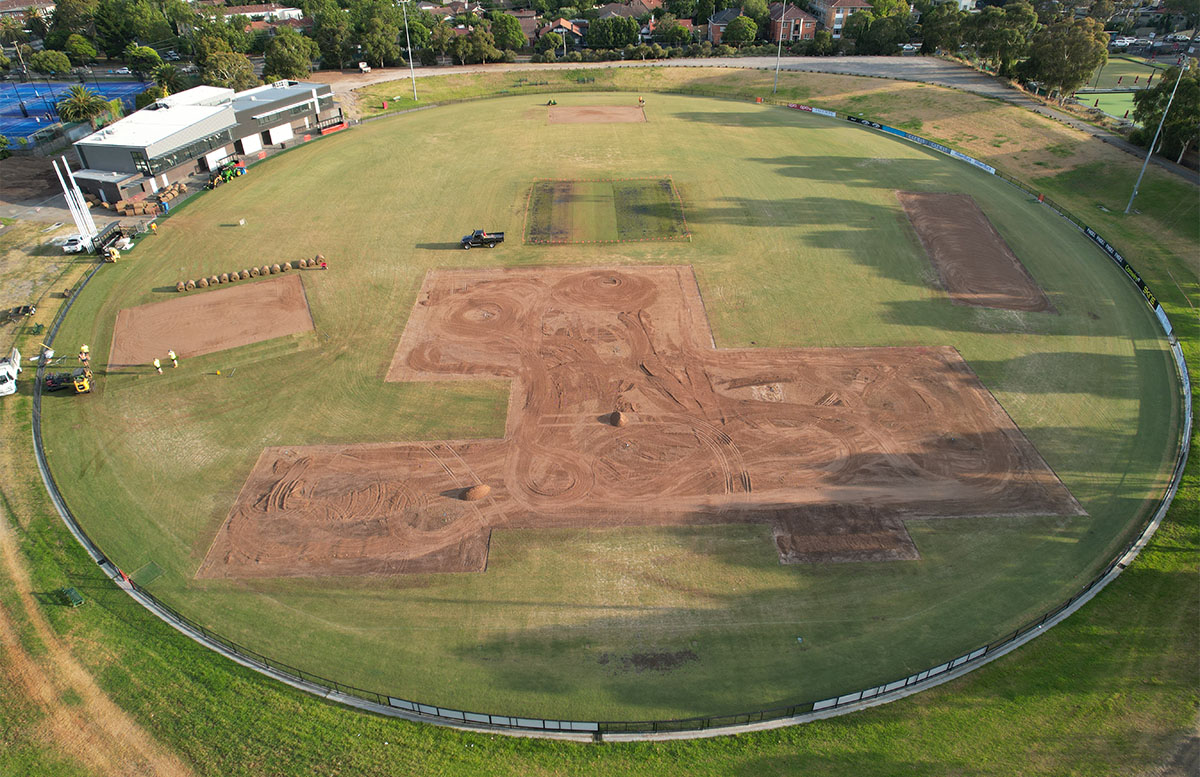 Upgrade for Elsternwick Park’s playing surface