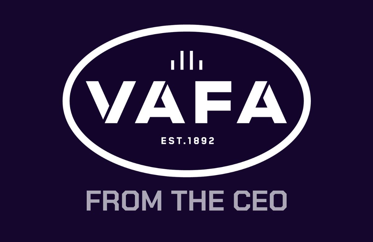 From the CEO: 2022 VAFA AGM
