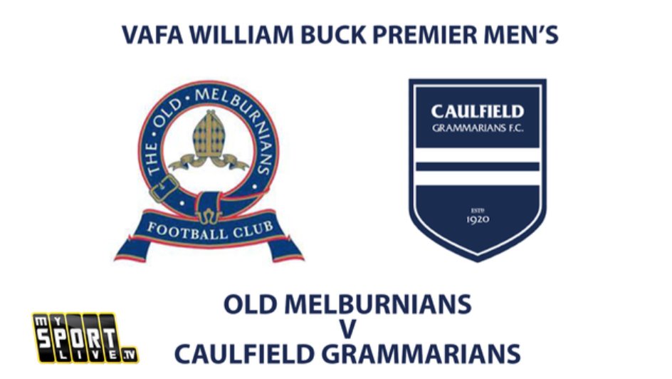 Round 1 Live Stream: Old Melburnians vs Caulfield Grammarians