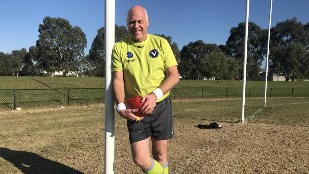 Football umpire Steve McCarthy has seen it all in a long and fulfilling career in the VAFA