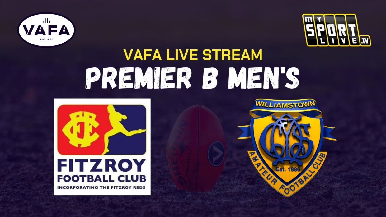VAFA Live Stream: Fitzroy v Williamstown