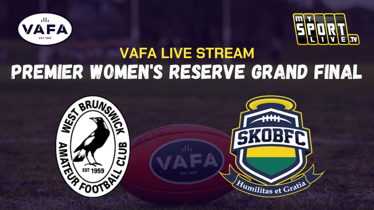 Women’s Reserve GF Live Stream: West Brunswick v St Kevin’s