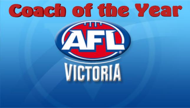 AFL VICTORIA COACH OF THE YEAR