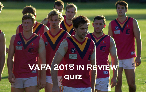 VAFA 2015 in review quiz