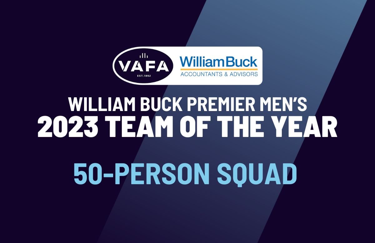 2023 William Buck Premier Men’s Team of the Year Squad
