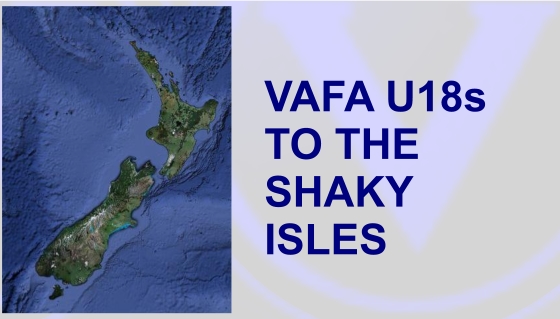 VAFA U18s to NZ