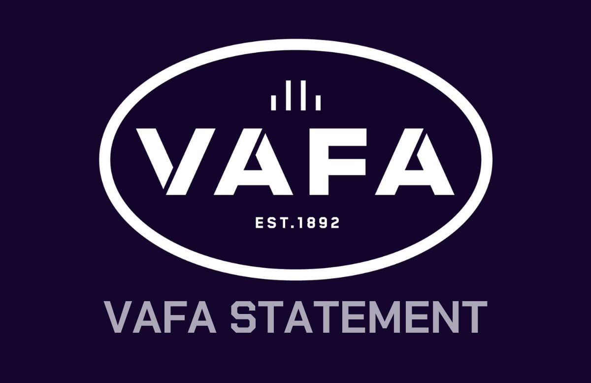 VAFA Statement: Ivanhoe AFC