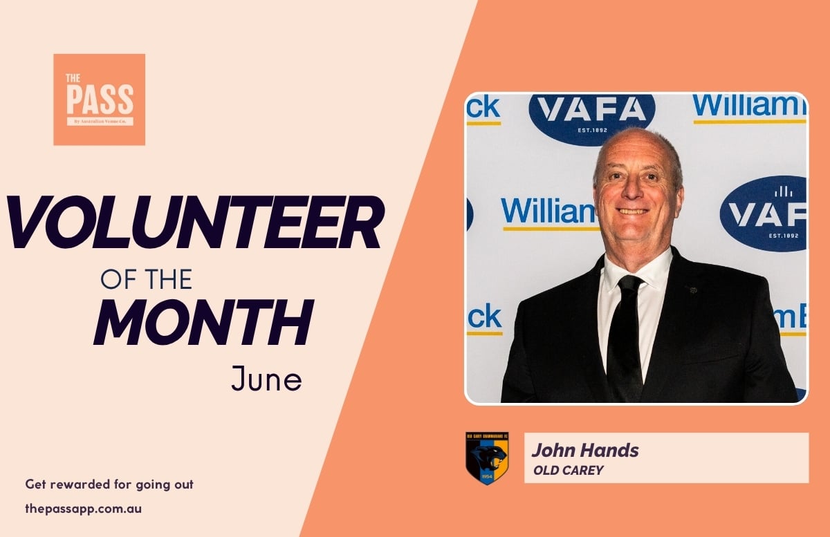 June Volunteer of the Month Award