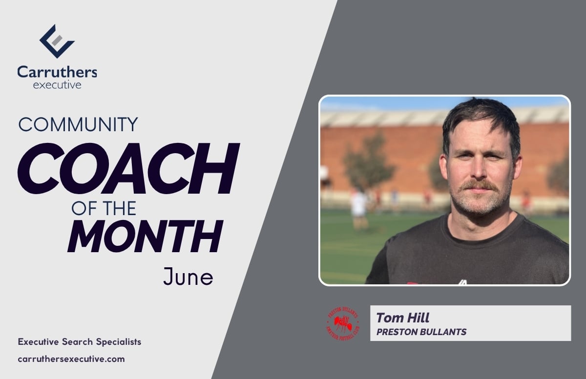 June Community Coach of the Month Award